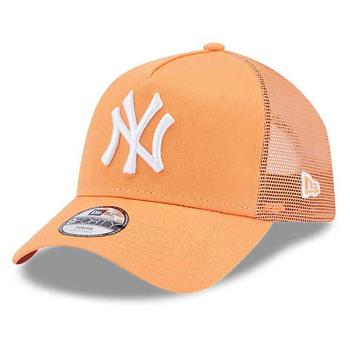 Detská kšiltovka NEW ERA 940 Af trucker MLB League essential NY cap Beige - Youth