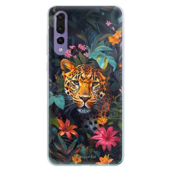 Odolné silikonové pouzdro iSaprio - Flower Jaguar - Huawei P20 Pro