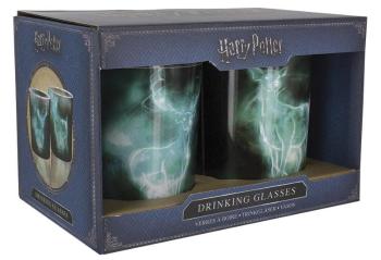 Sklenice Harry Potter - Patronus set 2 ks 300 ml