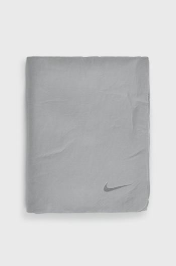 Ručník Nike šedá barva