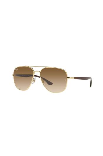 Sluneční brýle Ray-Ban zlatá barva, 0RB3683