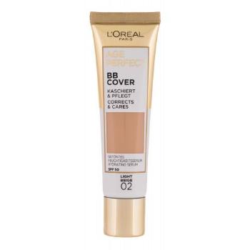 L'Oréal Paris Age Perfect BB Cover 30 ml bb krém pro ženy 02 Light Beige