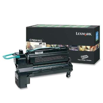 LEXMARK C792A1KG - originální toner, černý, 6000 stran