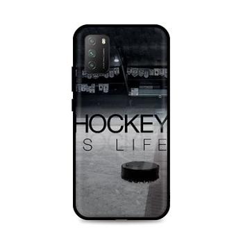 TopQ Xiaomi Poco M3 silikon Hockey Is Life 61030 (Sun-61030)