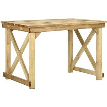 Zahradní stůl 110 × 79 × 75 cm impregnované borové dřevo, 318411 (318411)