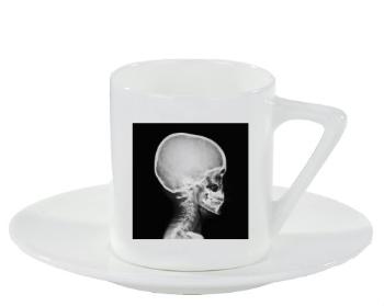 Espresso hrnek s podšálkem 100ml X-Ray