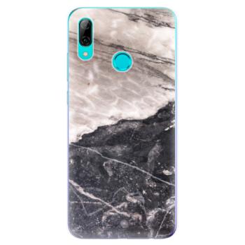 Odolné silikonové pouzdro iSaprio - BW Marble - Huawei P Smart 2019