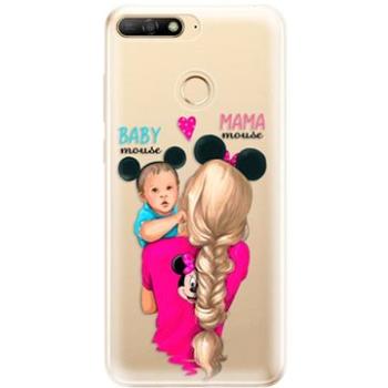 iSaprio Mama Mouse Blonde and Boy pro Huawei Y6 Prime 2018 (mmbloboy-TPU2_Y6p2018)