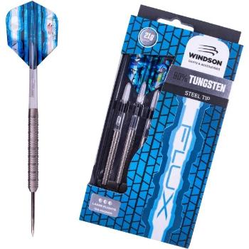 Windson FLUX 21 G TUNGSTEN SET Wolframový set šipek s ocelovými hroty, stříbrná, velikost UNI