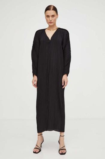 Šaty By Malene Birger černá barva, midi, oversize