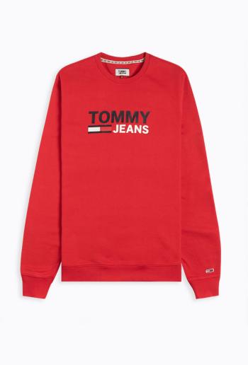 Tommy Hilfiger TOMMY JEANS pánská červená mikina