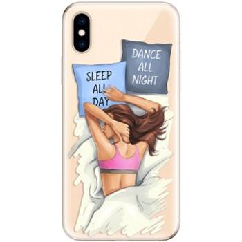 iSaprio Dance and Sleep pro iPhone XS (danslee-TPU2_iXS)