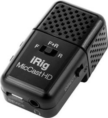 Ruční mikrofon kabelový IK Multimedia iRig Mic Cast HD, vč. kabelu