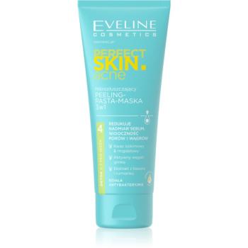 Eveline Cosmetics Perfect Skin .acne exfoliační maska 3 v 1 75 ml