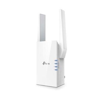 WiFi router TP-Link RE505X WiFi 6 AP/Extender/Repeater, AX1500 300/1201Mbps, 1x GLAN, fixní anténa, RE505X