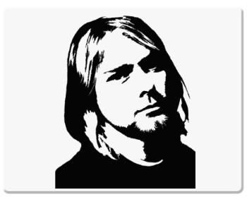 Podložka pod myš Kurt Cobain