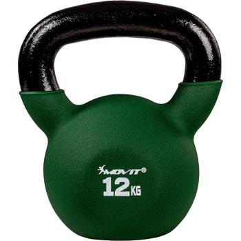 63644 MOVIT Kettlebell činka tmavě zelená, 12 kg
