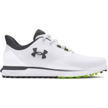 Under Armour DRIVE FADE Pánské golfové boty, bílá, velikost 45.5