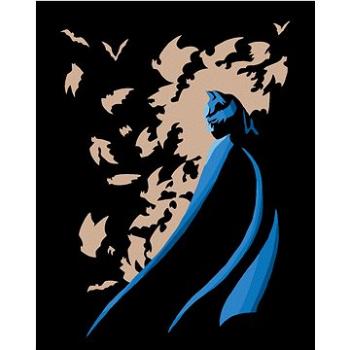 Zuty - Batman obklopen netopýry, 40×50 cm (HRAwlmal57nad)