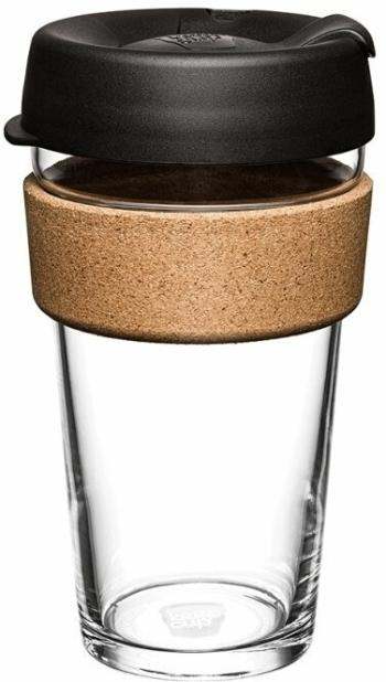 KeepCup Brew Cork Black L 454 ml Pohár