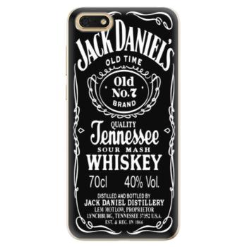 Odolné silikonové pouzdro iSaprio - Jack Daniels - Huawei Honor 7S