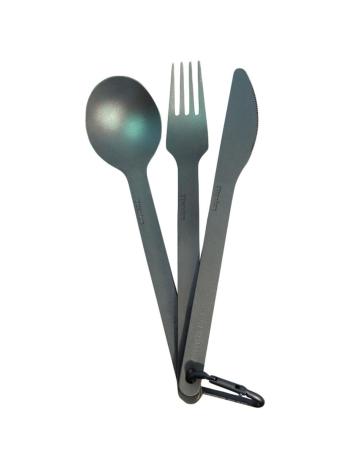 příbor SEA TO SUMMIT Titanium Cutlery Set 3 ks (nůž, vidlička, lžíce) velikost: OS (UNI)