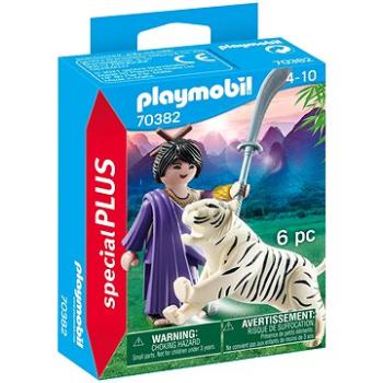 Playmobil 70382 Asijská bojovnice s tygrem (4008789703828)