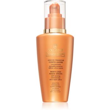 Collistar Magic Drops Body-Legs Self-Tanning Concentrate samoopalovací emulze na tělo a nohy 125 ml