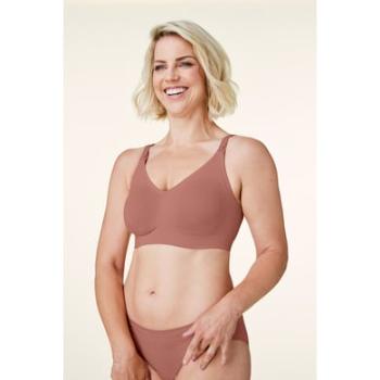 bravado! Kojicí podprsenka Body Silk Seamless sustainability rose clay