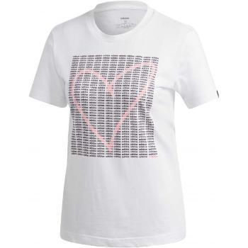 adidas W ADI HEART T Dámské triko, bílá, velikost M