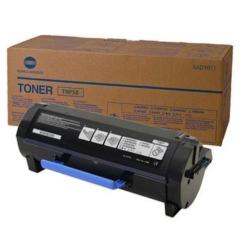 KONICA MINOLTA TNP-58 K - originální toner, černý, 15000 stran