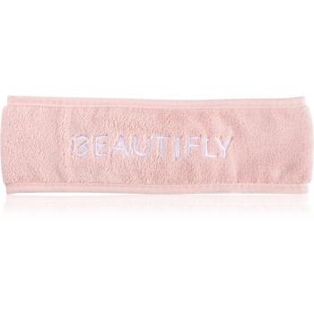 Beautifly Hair Treatment band kosmetická čelenka Pink 1 ks