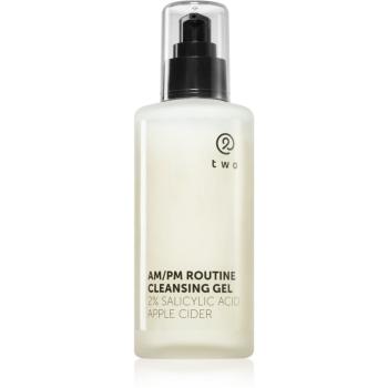 Two Cosmetics AM/PM Routine Cleansing čisticí gel s kyselinou salicylovou 200 ml