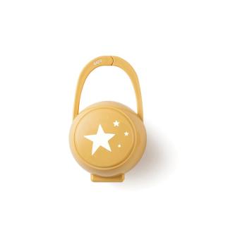 Saro Baby Pacifier Box Galaxy krabička na dudlík Mustard 1 ks