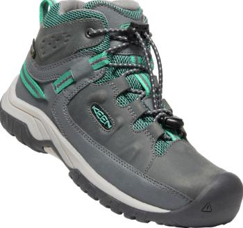 Keen TARGHEE MID WP Y steel grey/porcelain Velikost: 39 dětské boty