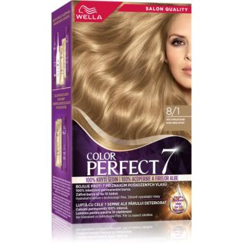 Wella Color Perfect Intense barva na vlasy odstín 8/1 Light Ash Blonde 1 ks