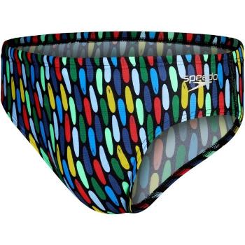 Speedo ALLOVER DIGITAL BRIEF 8 CM Pánské plavky, mix, velikost