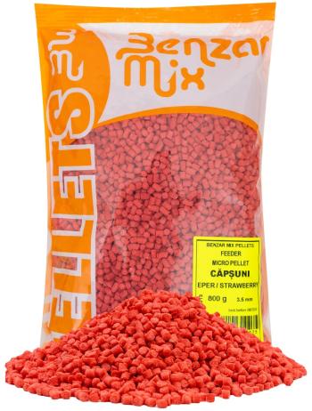 Benzar mix mikro pelety feeder 800 g 3,5 mm - jahoda