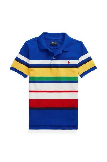 Dětská bavlněná polokošile Polo Ralph Lauren