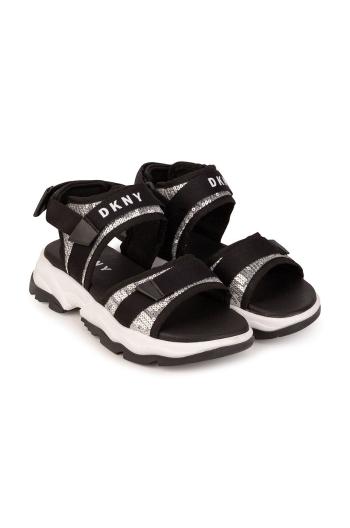 Dětské sandály Dkny šedá barva
