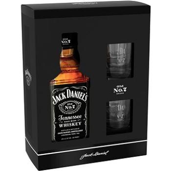 Jack Daniel's No.7 0,7l 40% + 2x sklo 2022 plech (8595682609631)