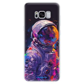 Odolné silikonové pouzdro iSaprio - Neon Astronaut - Samsung Galaxy S8