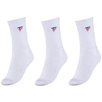 Tecnifibre socks 3ks bílá EU 40 - 45 (3490150181761)