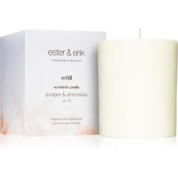 ester & erik scented candle juniper & artemisia (no. 11) vonná svíčka náhradní náplň 350 g