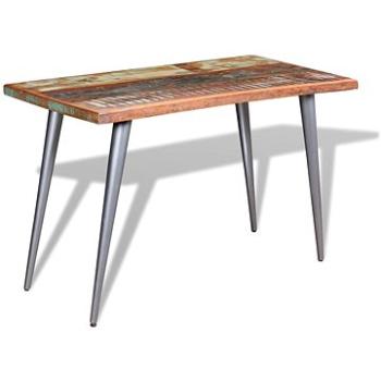 Jídelní stůl masivní recyklované dřevo 120x60x76 cm (244242)