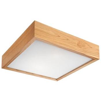 Stropní svítidlo OAK SQUARE 1xE27/60W/230V dub 27,5 cm (117478)