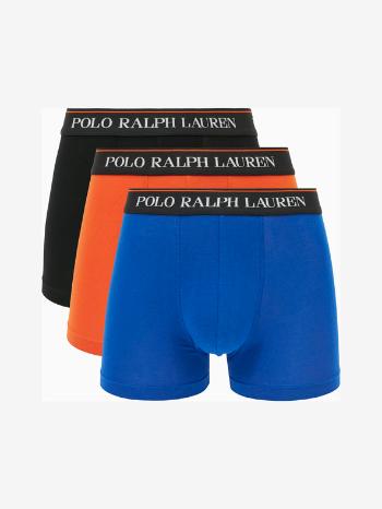 Polo Ralph Lauren Classic Trenýrky 3 ks Černá Modrá Oranžová