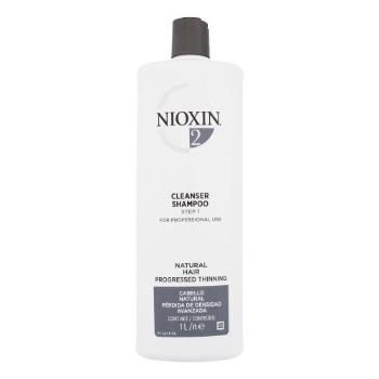 Nioxin System 2 Cleanser 1000 ml šampon pro ženy na jemné vlasy; proti vypadávání vlasů