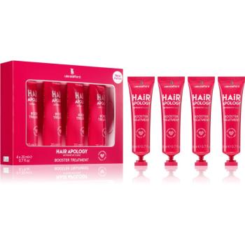 Lee Stafford Hair Apology Intensive Care vyživující maska na vlasy pro výživu a hydrataci 4x20 ml