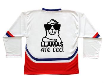 Hokejový dres ČR Llamas are cool